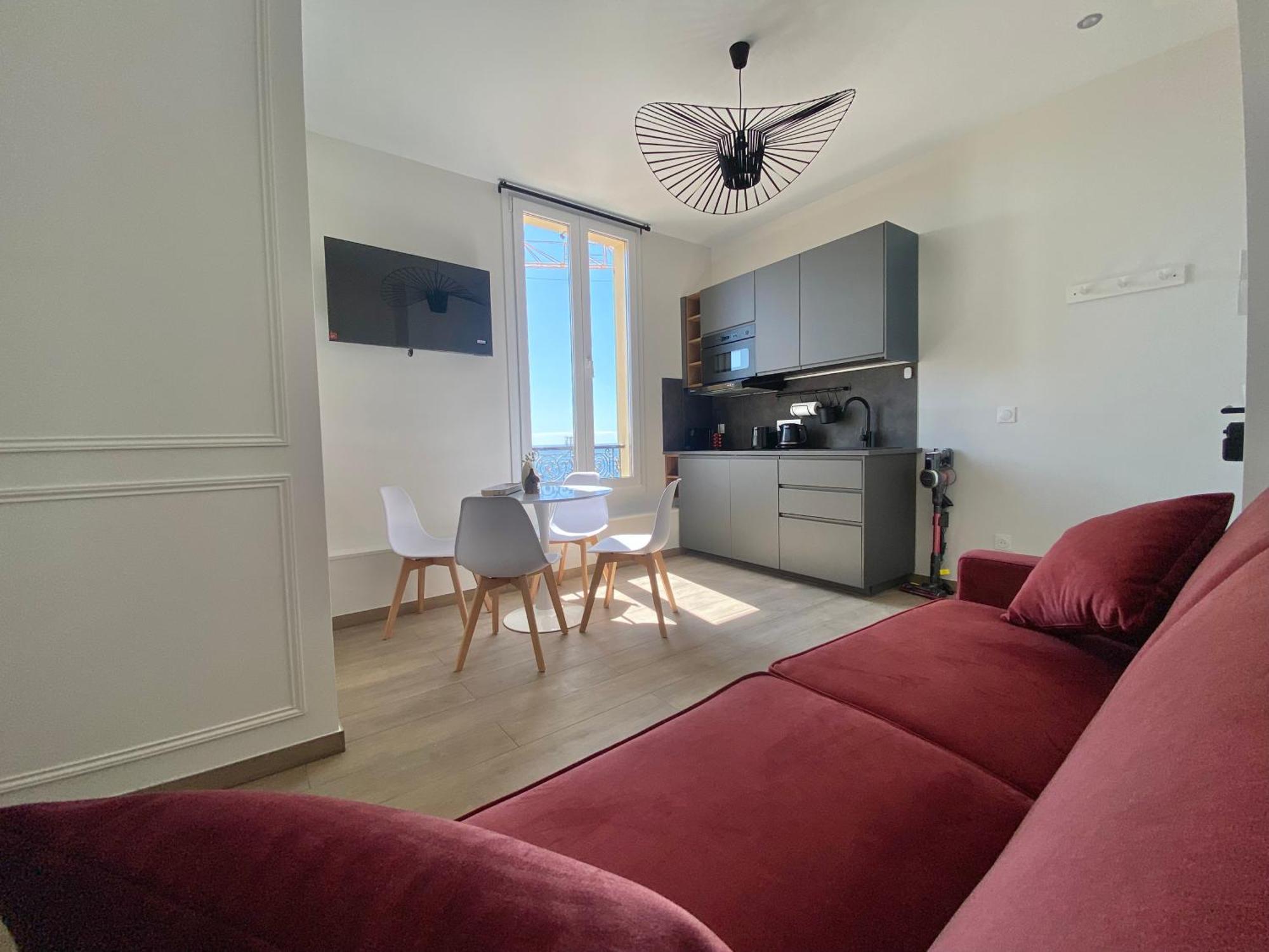 Appartement Moderne Climatise Monaco Vue Mer Кап д'Аил Екстериор снимка