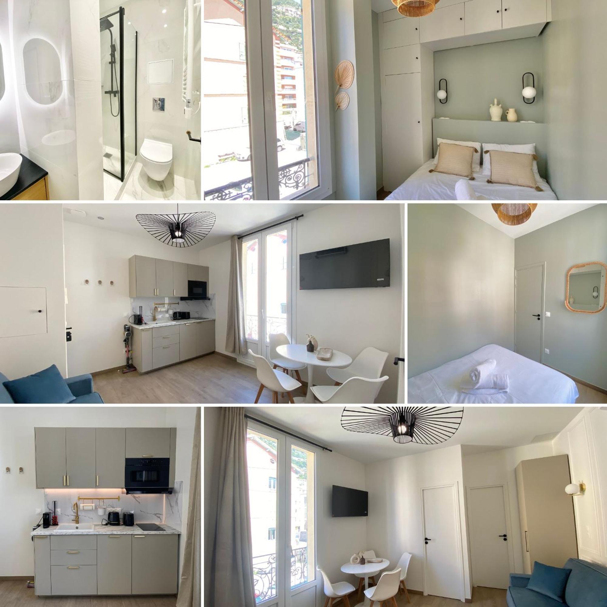 Appartement Moderne Climatise Monaco Vue Mer Кап д'Аил Екстериор снимка