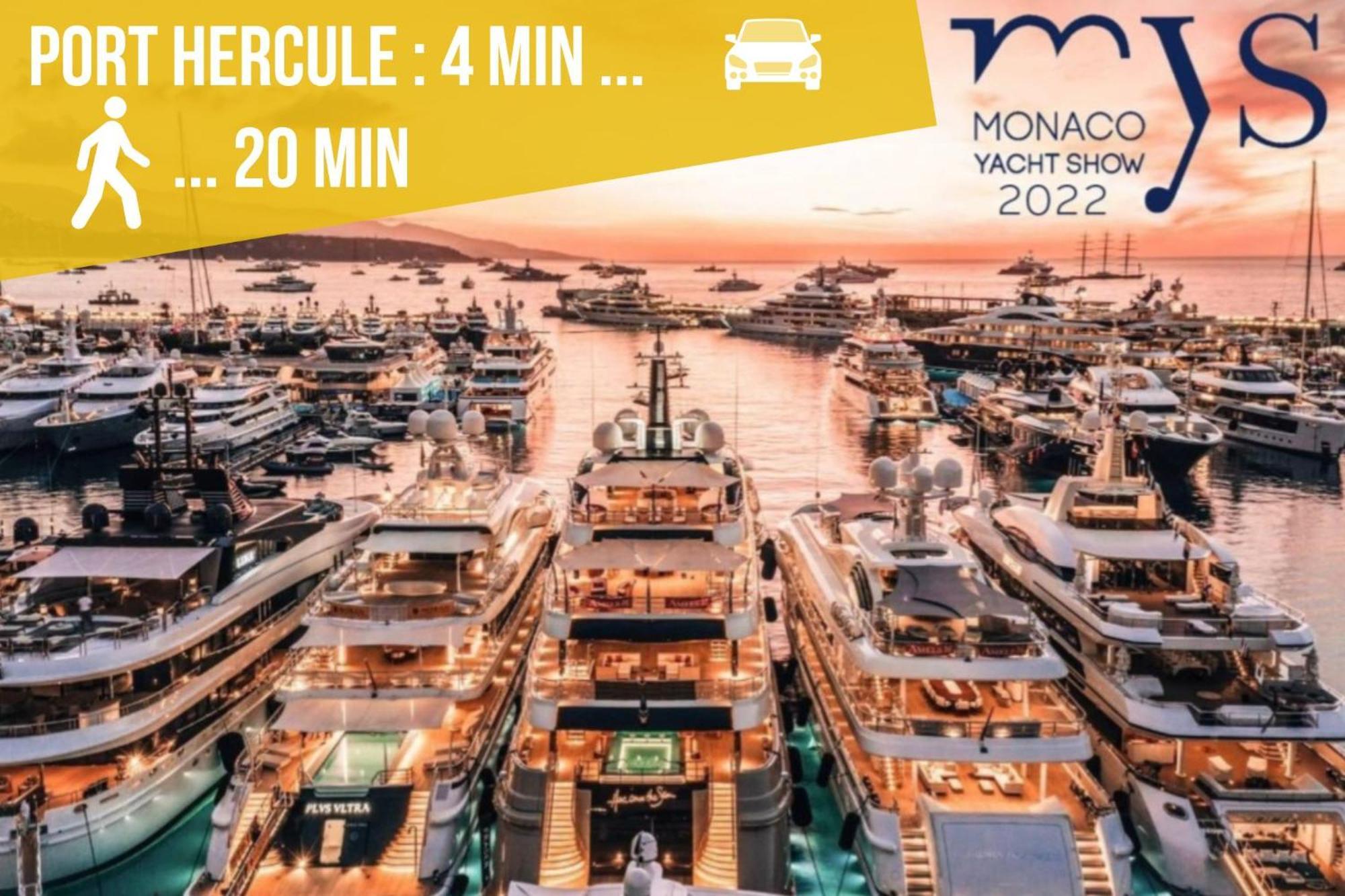 Appartement Moderne Climatise Monaco Vue Mer Кап д'Аил Екстериор снимка
